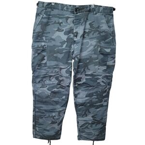 Rothco Battle Men Vintage XXL Paratrooper Camo Military Cargo Pant Y2K Gorpcore